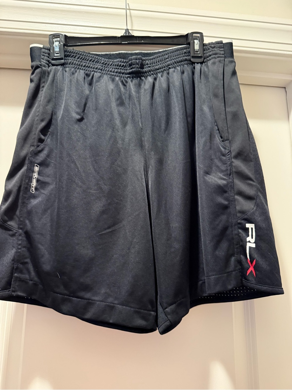 Ralph Lauren RLX Black Athletic Performance Shorts